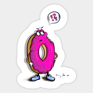 ANGRY DONUT Sticker